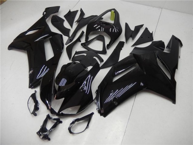 Carénages Moto ZX6R 2007-2008 - Noir Brillant Vente en Gros Carénages Moto ZX6R 2007-2008 - Noir Brillant Vente en Gros