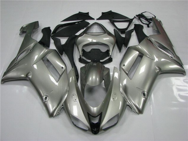 Carénage Moto ZX6R 2007-2008 - Gris Vente en Gros Carénage Moto ZX6R 2007-2008 - Gris Vente en Gros