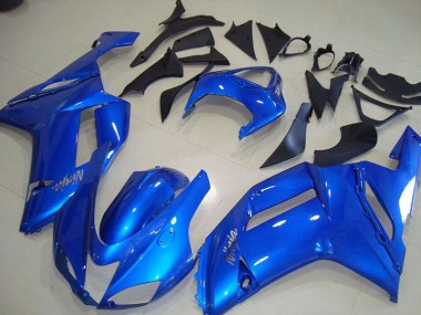 Carénages Moto ZX6R 2007-2008 - Bleu Vente en Gros