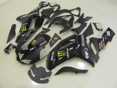 Carénage Moto ZX6R 2007-2008 - Noir Monster Vente en Gros