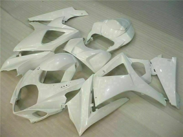 Carénage Moto GSXR 1000 K7 2007-2008 - Blanc Vente en Gros Carénage Moto GSXR 1000 K7 2007-2008 - Blanc Vente en Gros