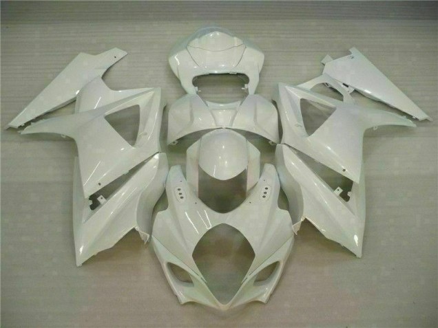 Carénage Moto GSXR 1000 K7 2007-2008 - Blanc Vente en Gros Carénage Moto GSXR 1000 K7 2007-2008 - Blanc Vente en Gros