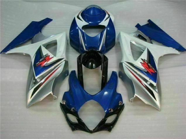 Kit Carénages Motos Complet GSXR 1000 K7 2007-2008 - Bleu Blanc Vente en Gros Kit Carénages Motos Complet GSXR 1000 K7 2007-2008 - Bleu Blanc Vente en Gros