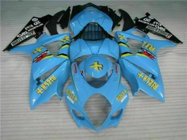 Carénages Moto GSXR 1000 K7 2007-2008 - Bleu Vente en Gros