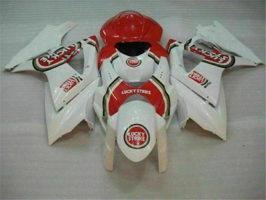Carénage Moto GSXR 1000 K7 2007-2008 - Rouge Blanc Vente en Gros