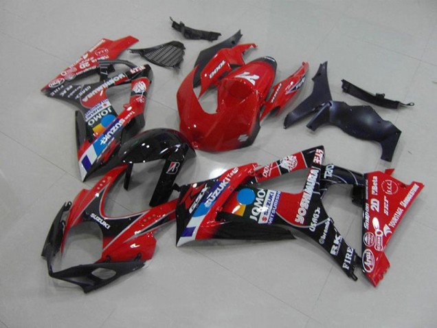 Carénage Moto GSXR 1000 K7 2007-2008 - Rouge Vente en Gros Carénage Moto GSXR 1000 K7 2007-2008 - Rouge Vente en Gros