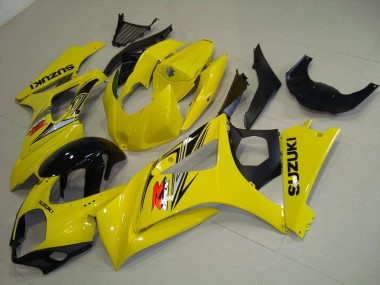Carénage Moto GSXR 1000 K7 2007-2008 - Jaune Vente en Gros