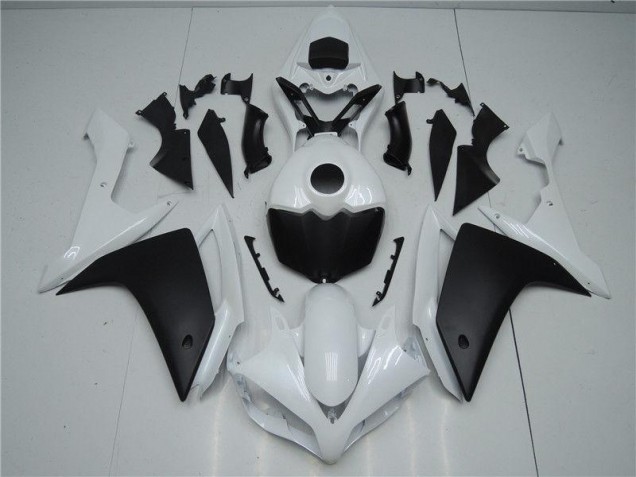 Carénage Moto R1 2007-2008 - Blanc Noir Vente en Gros Carénage Moto R1 2007-2008 - Blanc Noir Vente en Gros