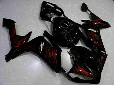 Carénage Moto R1 2007-2008 - Noir Vente en Gros