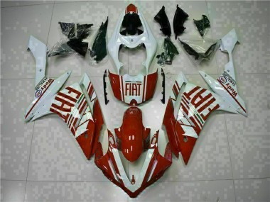Carénages Moto R1 2007-2008 - Rouge Blanc Vente en Gros