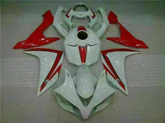 Carénage Moto R1 2007-2008 - Blanc Rouge Vente en Gros Carénage Moto R1 2007-2008 - Blanc Rouge Vente en Gros