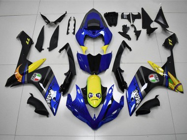 Carénage Moto R1 2007-2008 - Bleu Requin Vente en Gros