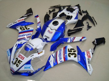 Carénage Moto R1 2007-2008 - Bleu Décalque Vente en Gros