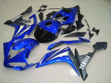 Kit Carénages Motos Complet R1 2007-2008 - Bleu Blanc Vente en Gros