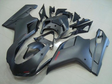 Carénage Moto Ducati 848 1098 1198 2007-2014 - Noir Mat Vente en Gros