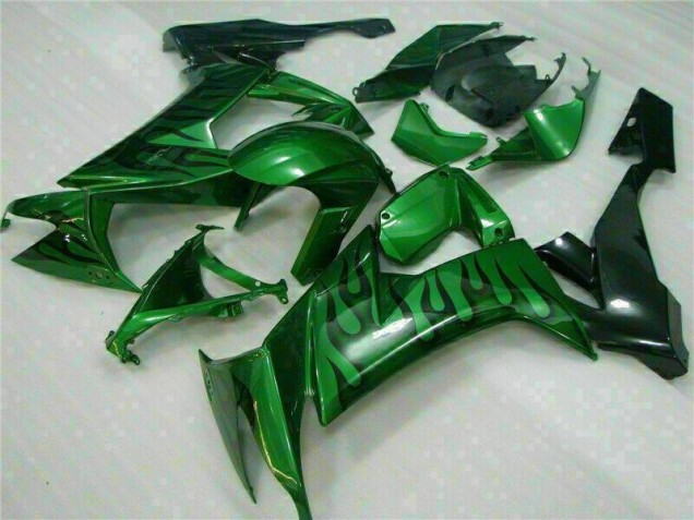 Carénage Moto ZX10R 2008-2010 - Vert Flamme Vente en Gros Carénage Moto ZX10R 2008-2010 - Vert Flamme Vente en Gros