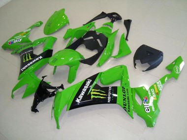 Carénages Moto ZX10R 2008-2010 - Vert Monster Vente en Gros