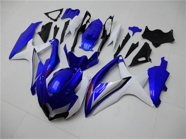 Carénage Moto GSXR 600 / 750 K8 2008-2010 - Bleu Blanc Vente en Gros Carénage Moto GSXR 600 / 750 K8 2008-2010 - Bleu Blanc Vente en Gros