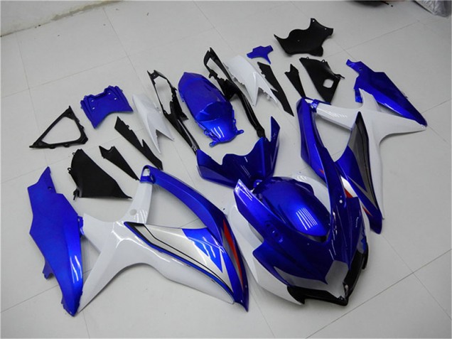Carénage Moto GSXR 600 / 750 K8 2008-2010 - Bleu Blanc Vente en Gros Carénage Moto GSXR 600 / 750 K8 2008-2010 - Bleu Blanc Vente en Gros