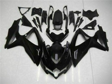 Kit Carénages Motos Complet GSXR 600 / 750 K8 2008-2010 - Noir Vente en Gros