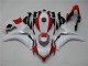 Carénage Moto CBR 1000 RR 2008-2011 - Blanc Rouge Vente en Gros Carénage Moto CBR 1000 RR 2008-2011 - Blanc Rouge Vente en Gros