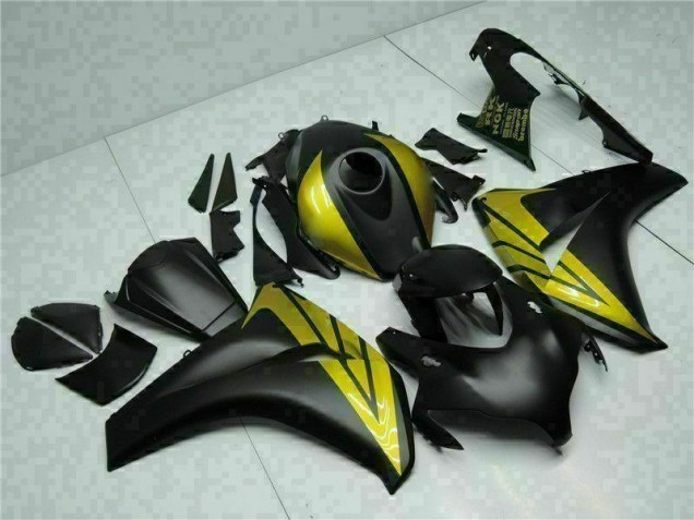 Carénage Moto CBR 1000 RR 2008-2011 - Noir Or Vente en Gros Carénage Moto CBR 1000 RR 2008-2011 - Noir Or Vente en Gros