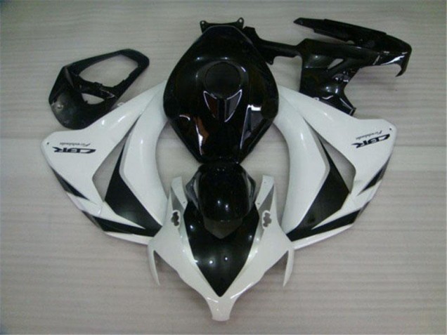 Carénages Moto CBR 1000 RR 2008-2011 - Noir Blanc Vente en Gros Carénages Moto CBR 1000 RR 2008-2011 - Noir Blanc Vente en Gros