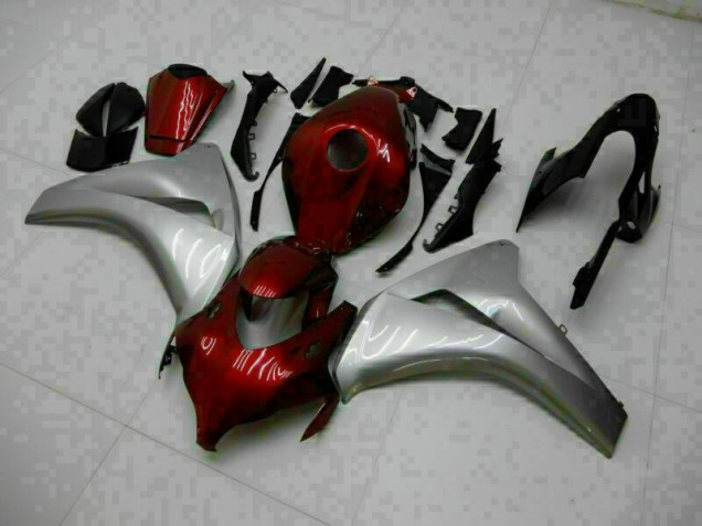 Carrosserie Moto CBR 1000 RR 2008-2011 - Rouge Argent Vente en Gros Carrosserie Moto CBR 1000 RR 2008-2011 - Rouge Argent Vente en Gros