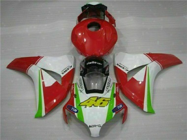 Carénage Moto CBR 1000 RR 2008-2011 - Rouge Blanc Vente en Gros