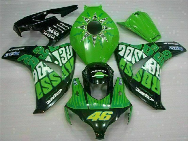 Carénage Moto CBR 1000 RR 2008-2011 - Vert Vente en Gros Carénage Moto CBR 1000 RR 2008-2011 - Vert Vente en Gros