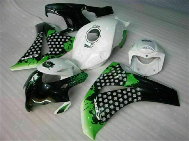 Carénage Moto CBR 1000 RR 2008-2011 - Vert Blanc Vente en Gros