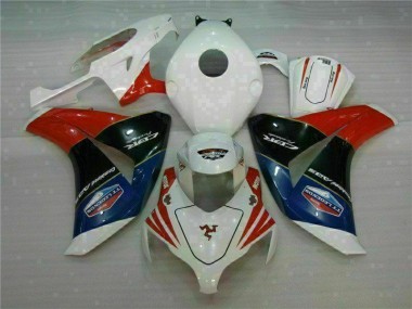 Carénages Moto CBR 1000 RR 2008-2011 - Rouge Blanc Vente en Gros
