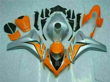 Carénages Moto CBR 1000 RR 2008-2011 - Orange Argent Vente en Gros