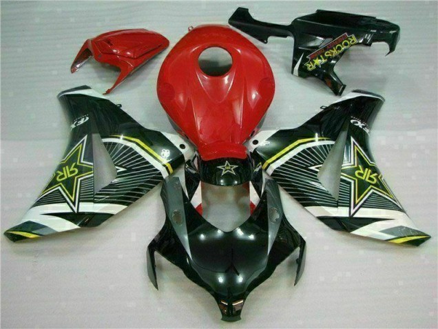 Carénage Moto CBR 1000 RR 2008-2011 - Rouge Noir Vente en Gros Carénage Moto CBR 1000 RR 2008-2011 - Rouge Noir Vente en Gros