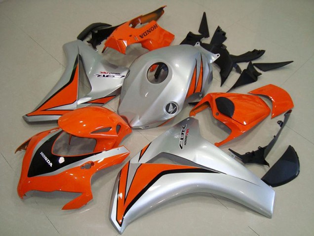 Carénage Moto CBR 1000 RR 2008-2011 - Orange Argent Vente en Gros Carénage Moto CBR 1000 RR 2008-2011 - Orange Argent Vente en Gros