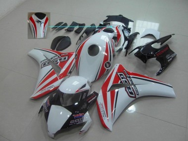 Carénage Moto CBR 1000 RR 2008-2011 - Blanc Rouge Rsd Vente en Gros