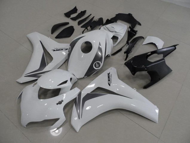 Carénage Moto CBR 1000 RR 2008-2011 - Blanc et Gris Vente en Gros Carénage Moto CBR 1000 RR 2008-2011 - Blanc et Gris Vente en Gros