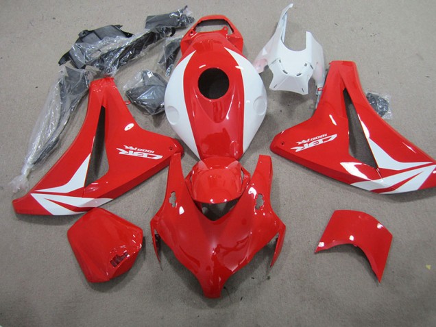 Carénage Moto CBR 1000 RR 2008-2011 - Rouge Blanc Fireblade Vente en Gros Carénage Moto CBR 1000 RR 2008-2011 - Rouge Blanc Fireblade Vente en Gros