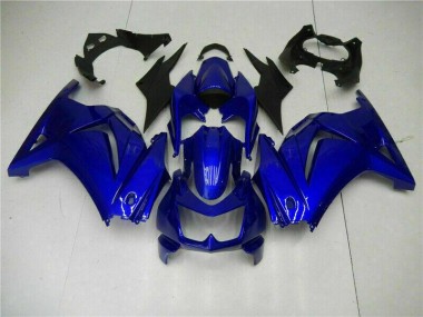 Carénage Moto EX250 2008-2012 - Brillant Bleu Vente en Gros