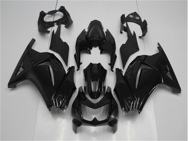 Carénage Moto EX250 2008-2012 - Noir Brillant Vente en Gros Carénage Moto EX250 2008-2012 - Noir Brillant Vente en Gros
