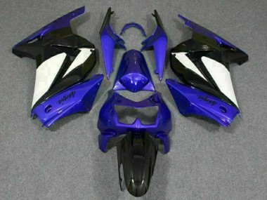 Carénage Moto EX250 2008-2012 - Bleu Blanc Noir Ninja Vente en Gros