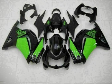 Carénage Moto EX250 2008-2012 - Noir Vert Ninja Vente en Gros