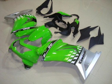 Carénage Moto ZX 250R 2008-2012 - Vert Argent Vente en Gros