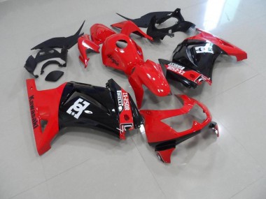 Carénage Moto ZX 250R 2008-2012 - Rouge Noir Vente en Gros