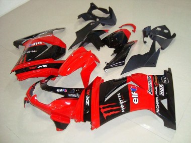 Carénage Moto ZX 250R 2008-2012 - Rouge Monster Vente en Gros