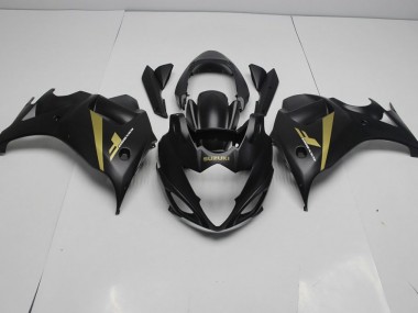 Carénage Moto GSXF 650 2008-2013 - Noir Or Vente en Gros