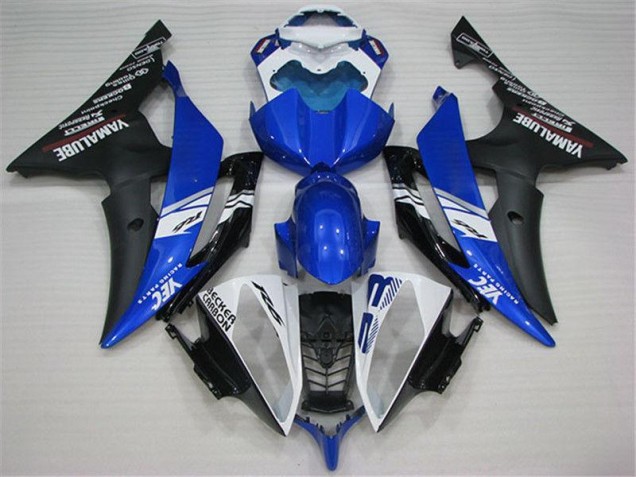 Carénage Moto R6 2008-2016 - Blanc Bleu Noir Vente en Gros Carénage Moto R6 2008-2016 - Blanc Bleu Noir Vente en Gros