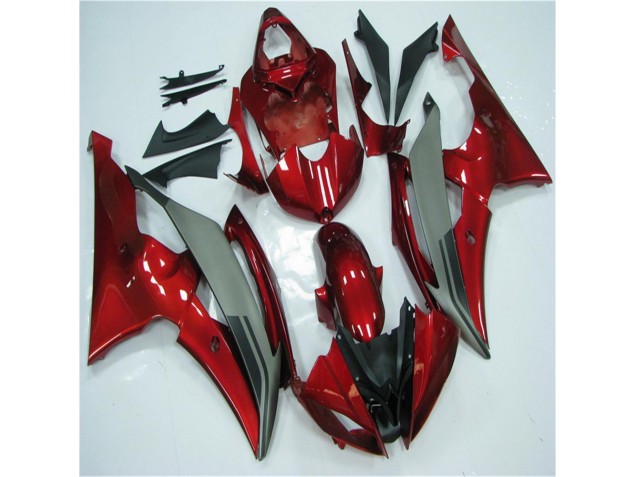 Carénage Moto R6 2008-2016 - Rouge Gris Vente en Gros Carénage Moto R6 2008-2016 - Rouge Gris Vente en Gros