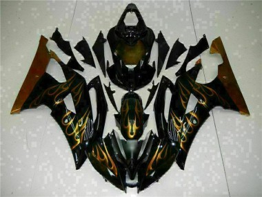 Carénages Moto R6 2008-2016 - Noir Vente en Gros