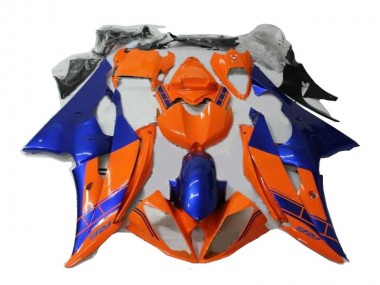 Carénage Moto R6 2008-2016 - Orange Bleu Vente en Gros